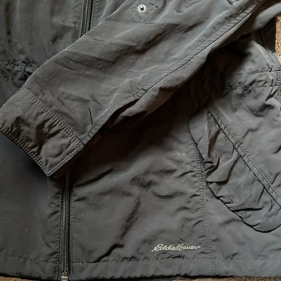 Eddie Bauer Travex Black Jacket Women’s Sz Large - Picture 2 of 10